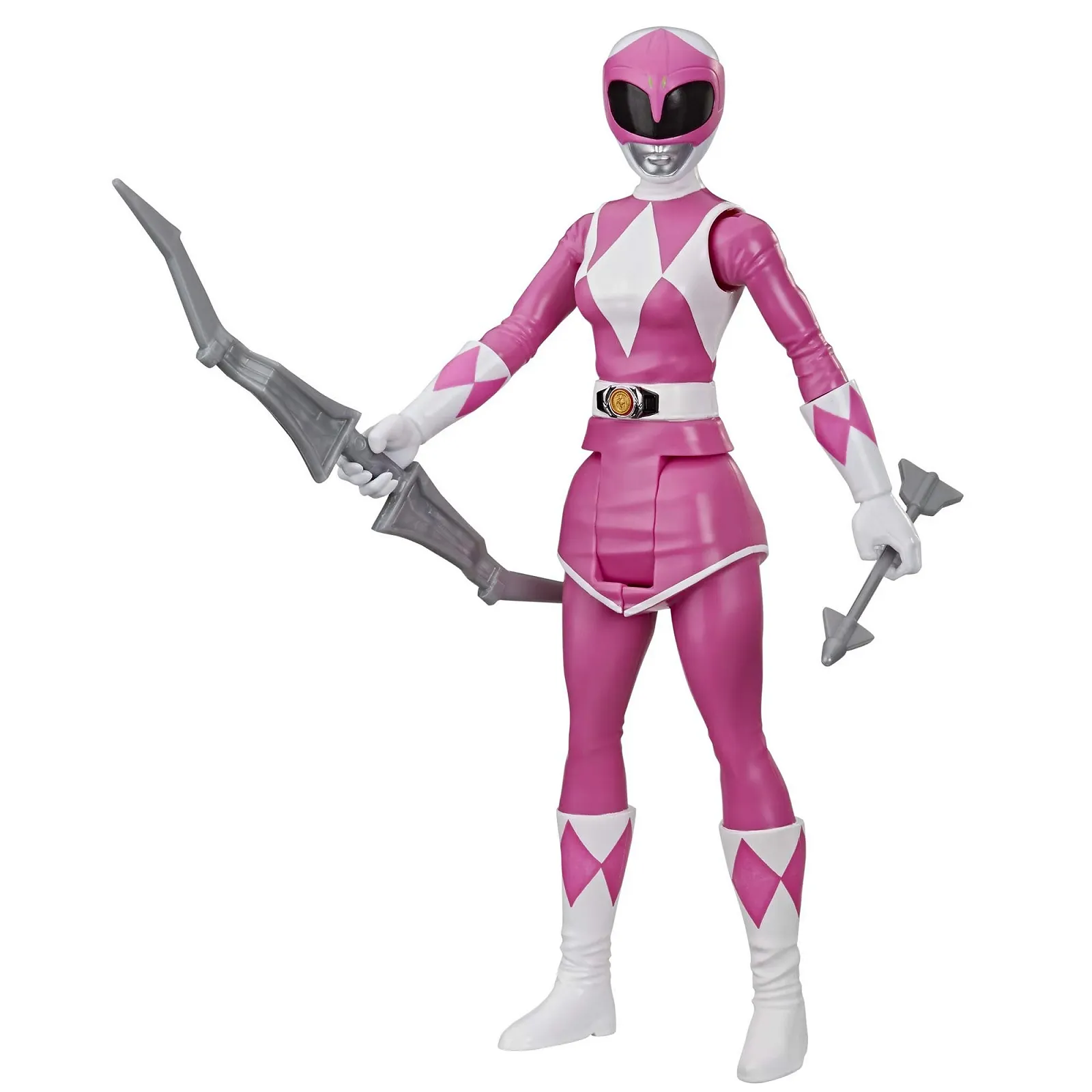 Игровая фигурка Power Rangers Mighty Morphin Pink Ranger 30 см с аксессуаром Power Bow, фото №4
