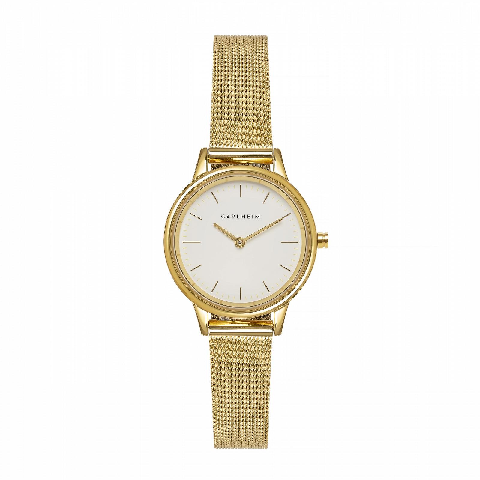 Жіночий годинник Carlheim Karin Petite 28 мм, Золотий, золото, Класичний, фото №1