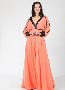 Платье Enna Levoni S Оранжевый (ND-625-Orange) - Фото 1