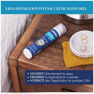 Крем для рук Urgo Интенсивное восстановление поврежденных рук с очищенным медом для очень сухой кожи, 50 мл synthetic.ua - Фото 1