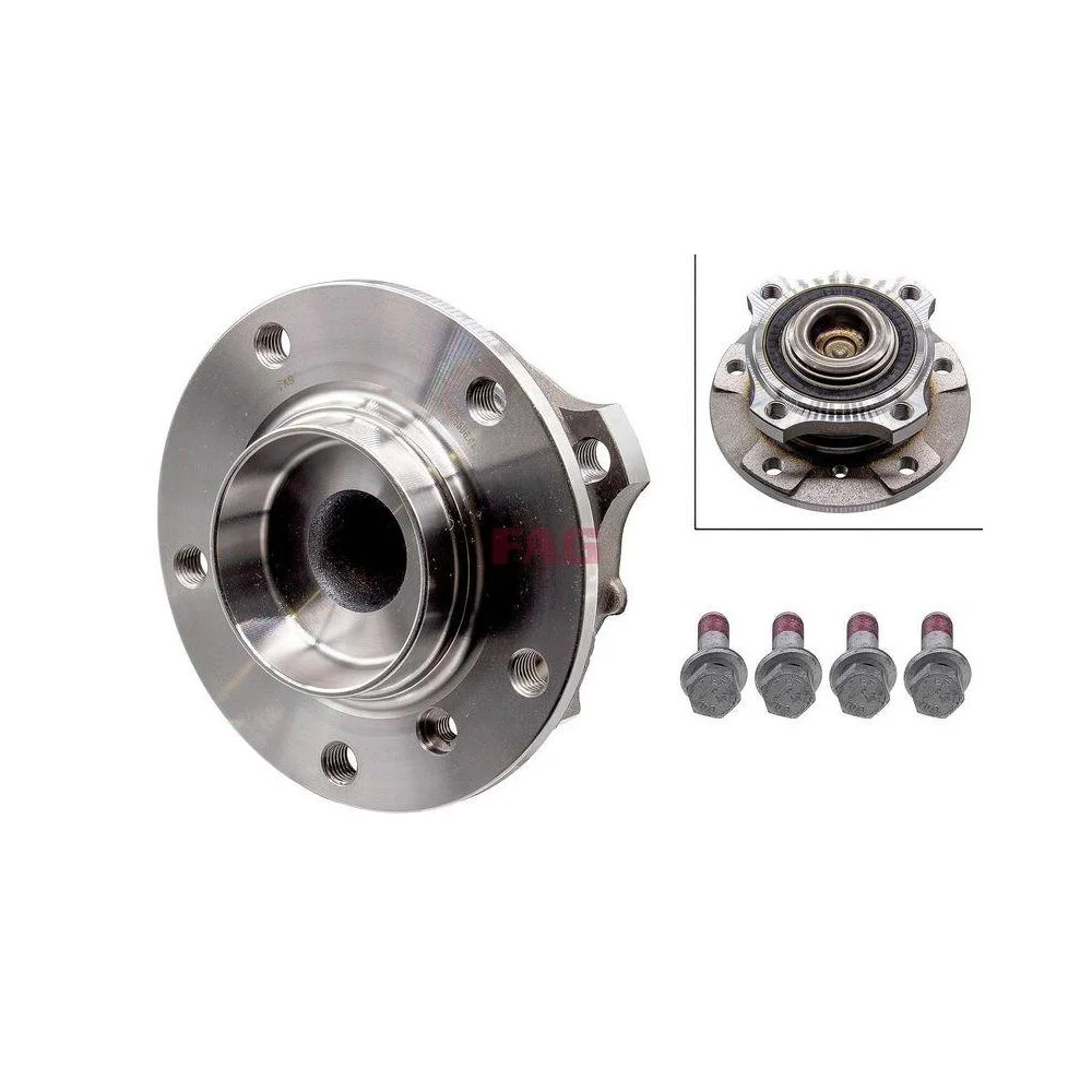 Комплект підшипника ступиці Schaeffler FAG 713 6670 70 для BMW, передній міст, фото №1