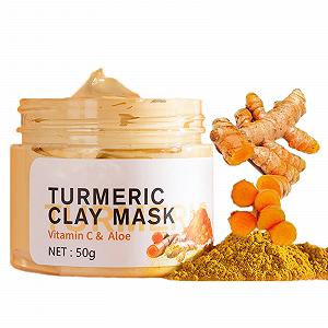 Маска для обличчя Куркума, Очищуюча маска для обличчя від темних плям - Фото 1