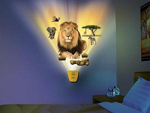 Король Лев The Lion King Дисней детский светильник с декорациями на стену в детскую комнату - Фото 1