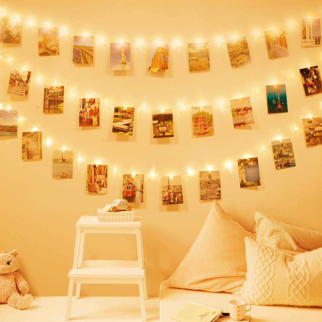 LED Гірлянда-прищіпка Litogo 100 LED 10 м, фото №4