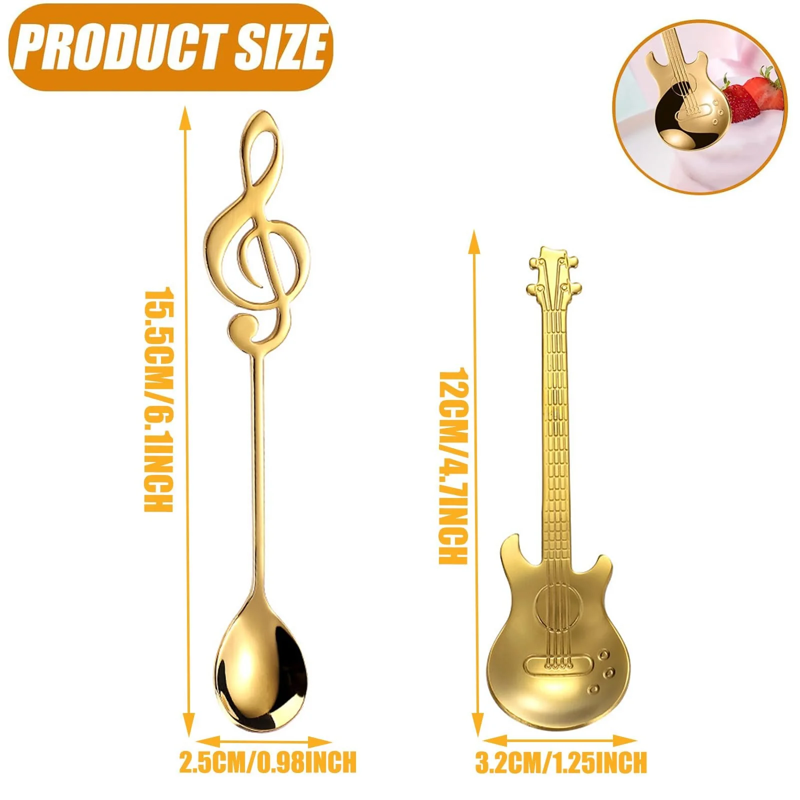 Ложки кавові Набір 6 шт, фото №4