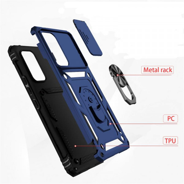 Чeхол-накладка BeCover Military для Samsung Galaxy A53 SM-A536 Blue 707378, фото №4