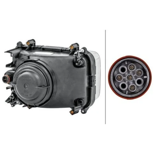 Фара головного света HELLA 1LG 007 660-031 левая для DAF, LEYLAND DAF, фото №2