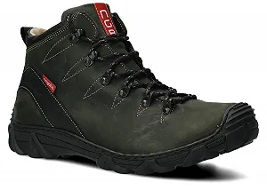 Мужские ботинки Nagaba Кожаные на шнуровке - Фото 1