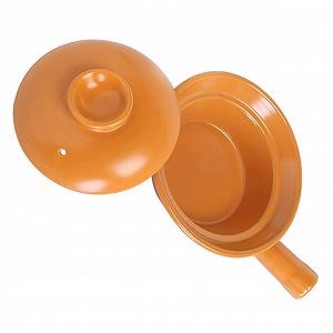 Кастрюля SOIMISS керамическая с ручкой термостойкая компактная - Фото 1