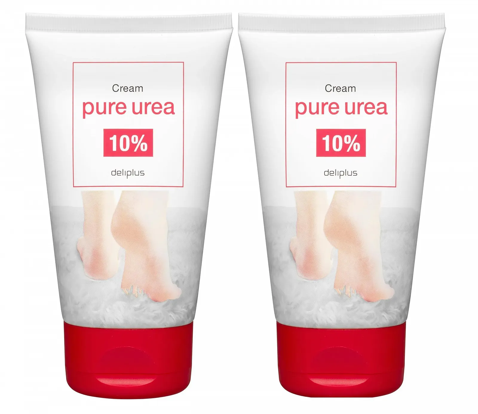 Набор кремов для ног Deliplus Foot Repair 10% Pure Urea 2 x 125 мл, фото №1 Набор кремов для ног Deliplus Foot Repair 10% Pure Urea 2 x 125 мл, фото №1