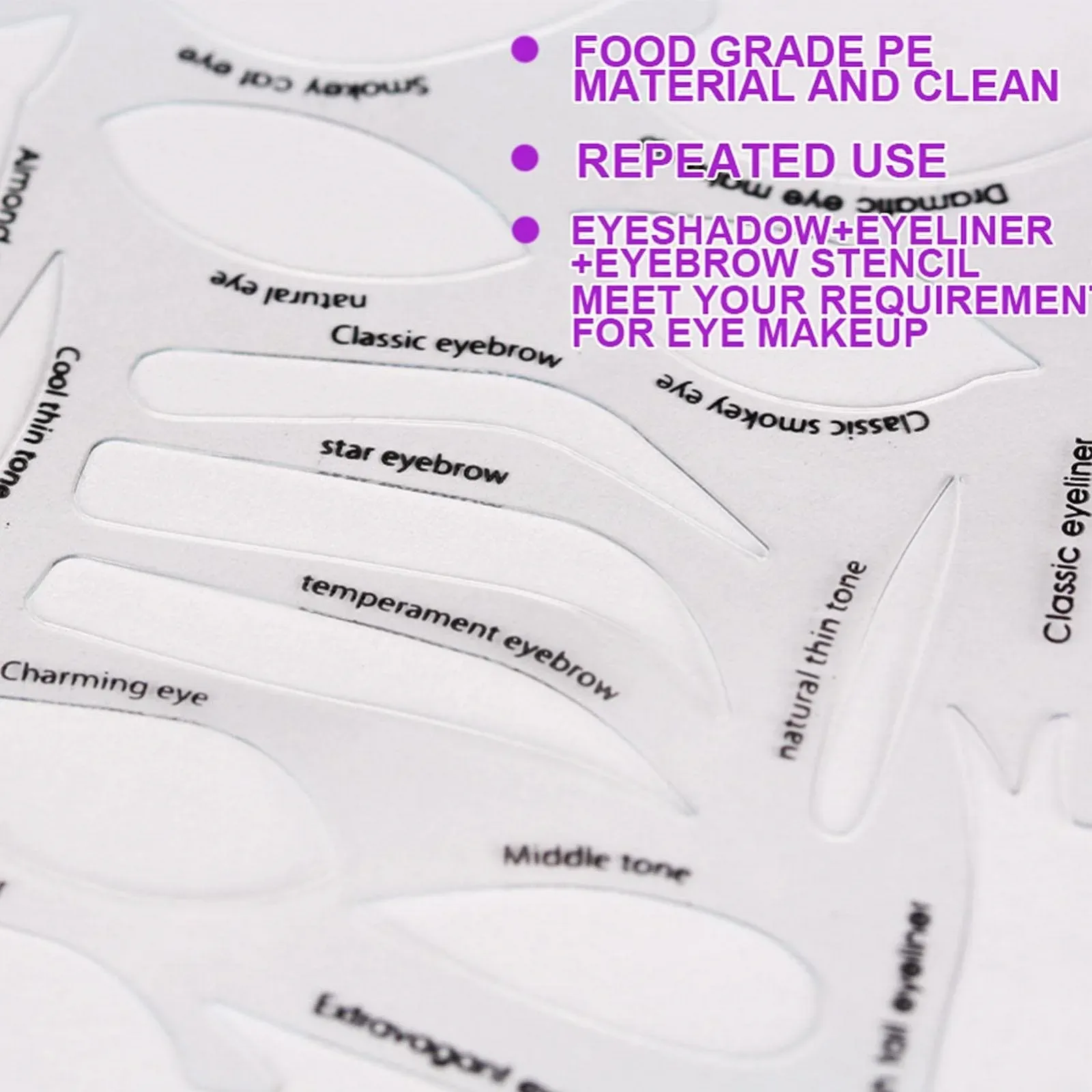 Трафареты для подводки для глаз Stronrive, фото №4