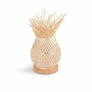 Настільна лампа BarcelonaLED Bamboo Rattan Vintage E27 - Фото 1