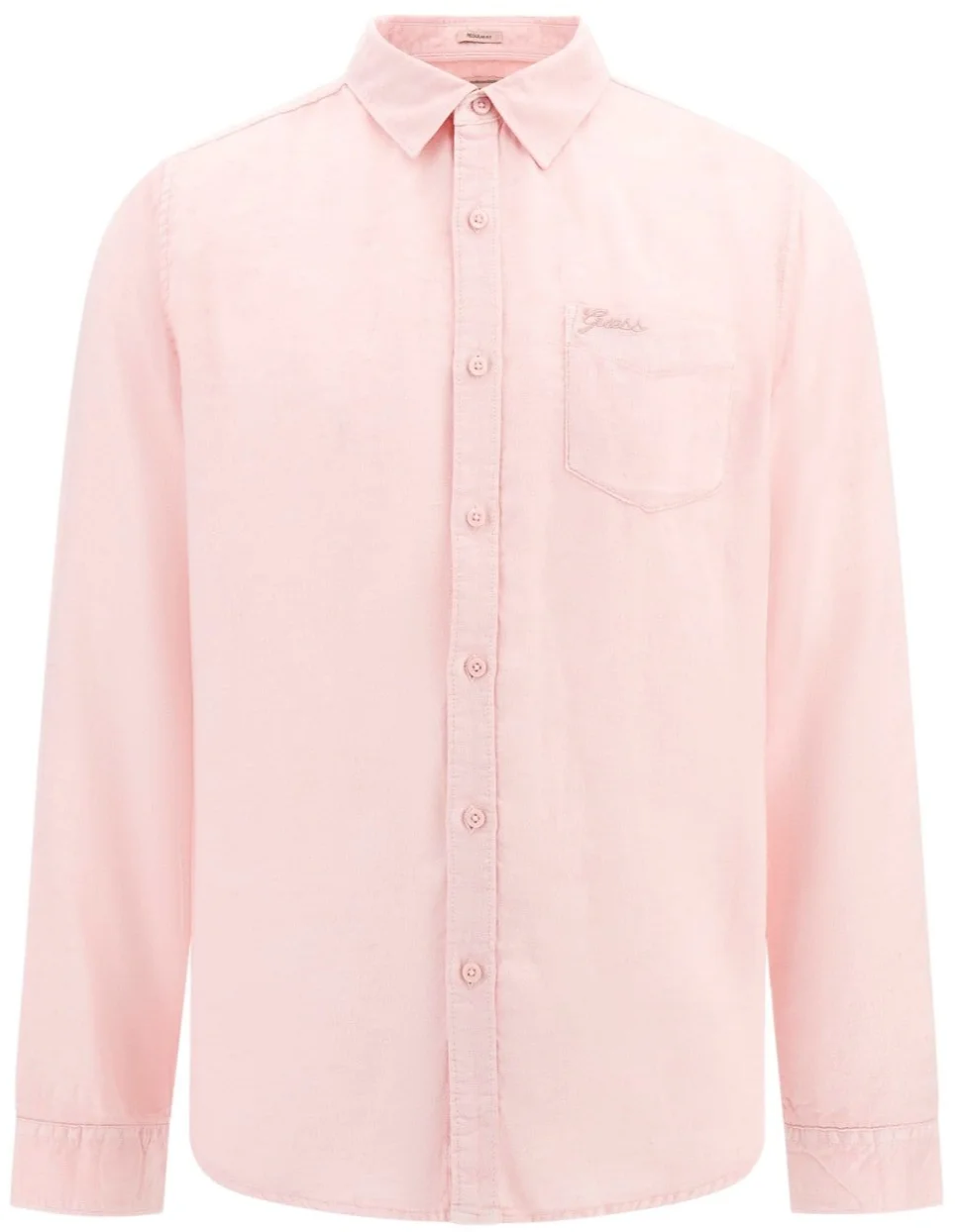 Чоловіча сорочка GUESS JEANS / Світло-рожева / Розмір L, фото №1