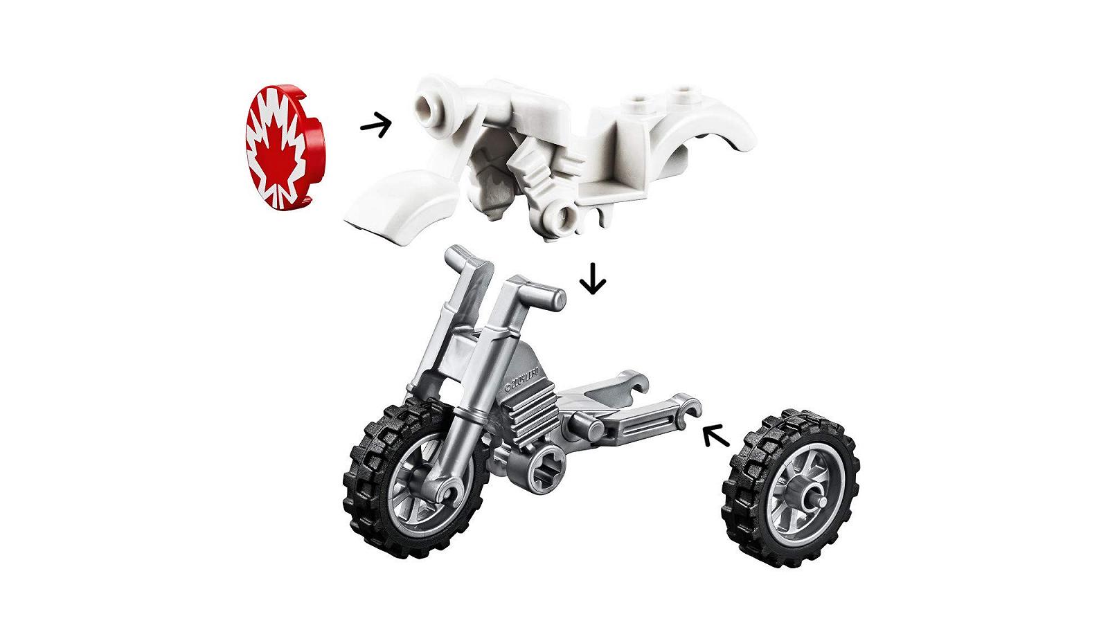 Конструктор LEGO Toy Story Duke Caboom's Stunt Show 10767 120 деталей, фото №7