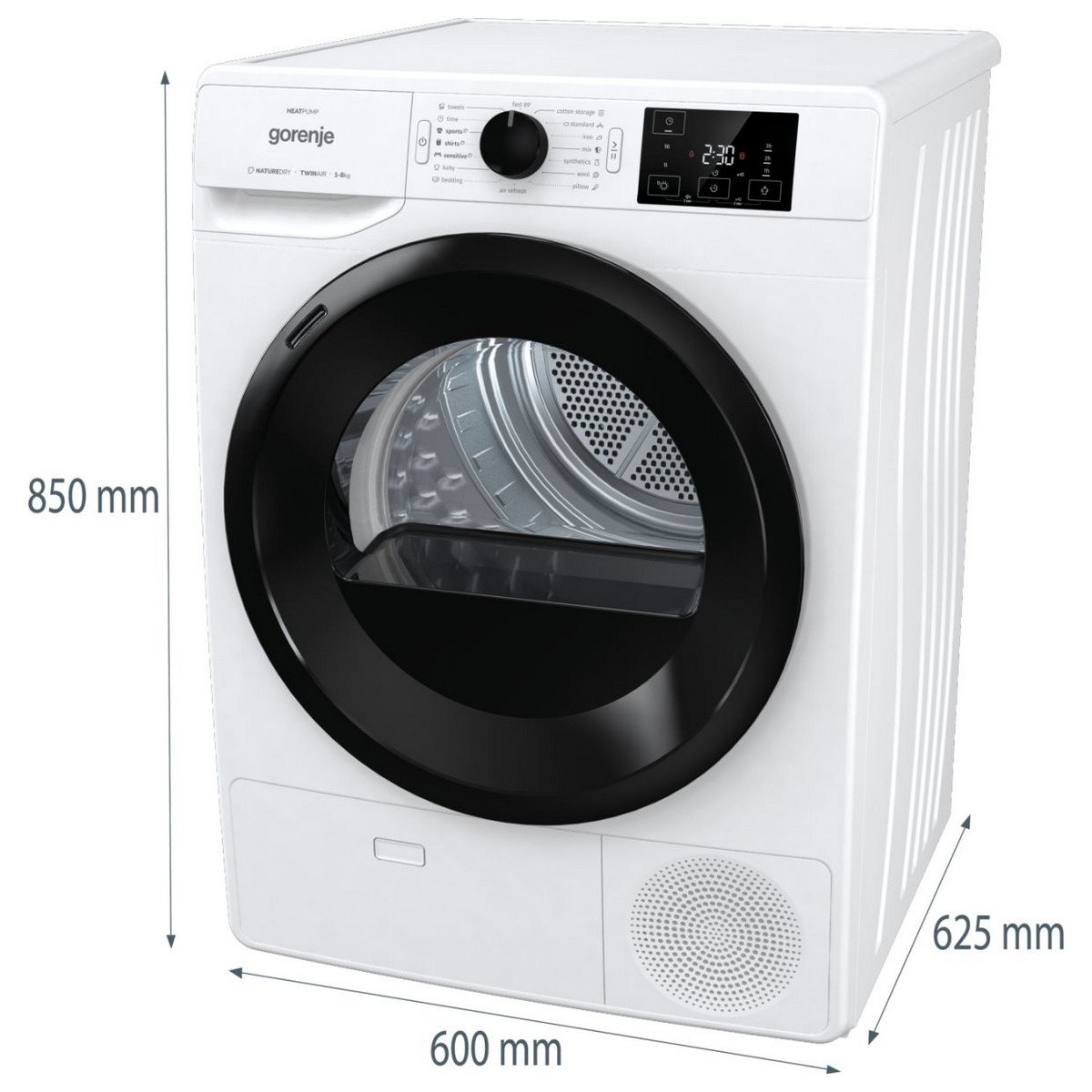 Сушильна машина Gorenje DNE82/GN, фото №8