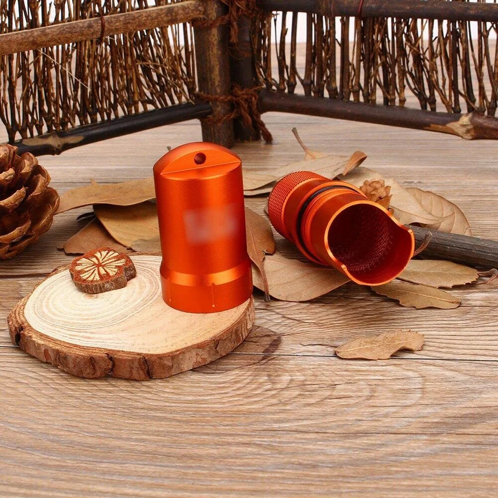 Пляшка-капсула Yuehuamech Водонепроникний для таблеток EDC інструмент для виживання, фото №6