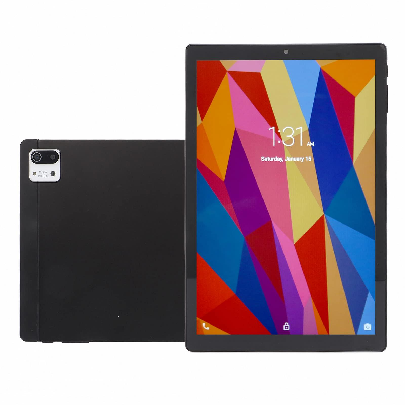 Планшет PC 128 GB 10.1 Inch Android 11.0 Четырёхъядерный 6 GB RAM 1920 x 1200 IPS HD Сенсорный экран 5 MP Фронтальная, 13 MP Задняя камера 3G Сеть 2.4G 5G WiFi 5800 mAh Чёрный, фото №1