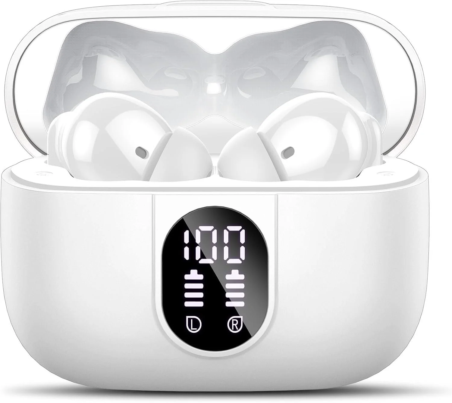 Наушники-переводчик AI Bluetooth 5.3 3-в-1 Белый, фото №1