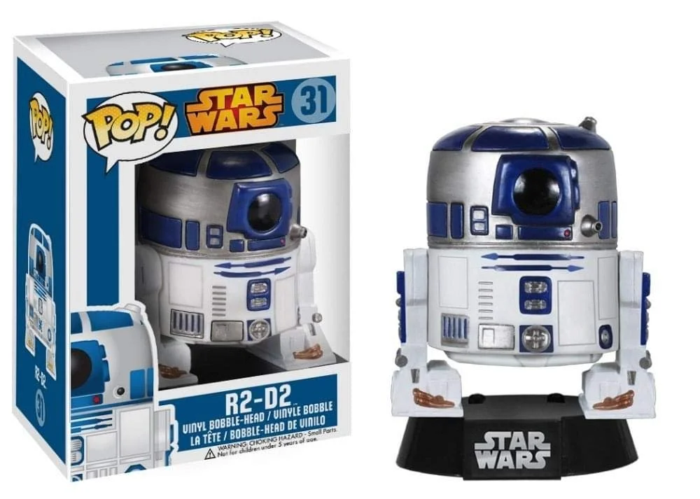 Колекційна фігурка Funko POP Star Wars R2-D2 вінілова 9,5 см, фото №1