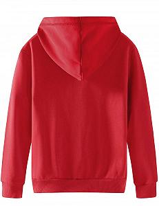 Худи Spring&Gege Basic Однотонная Хлопковая Куртка с Капюшоном для Мальчиков (3-14 лет) synthetic.ua - Фото 1