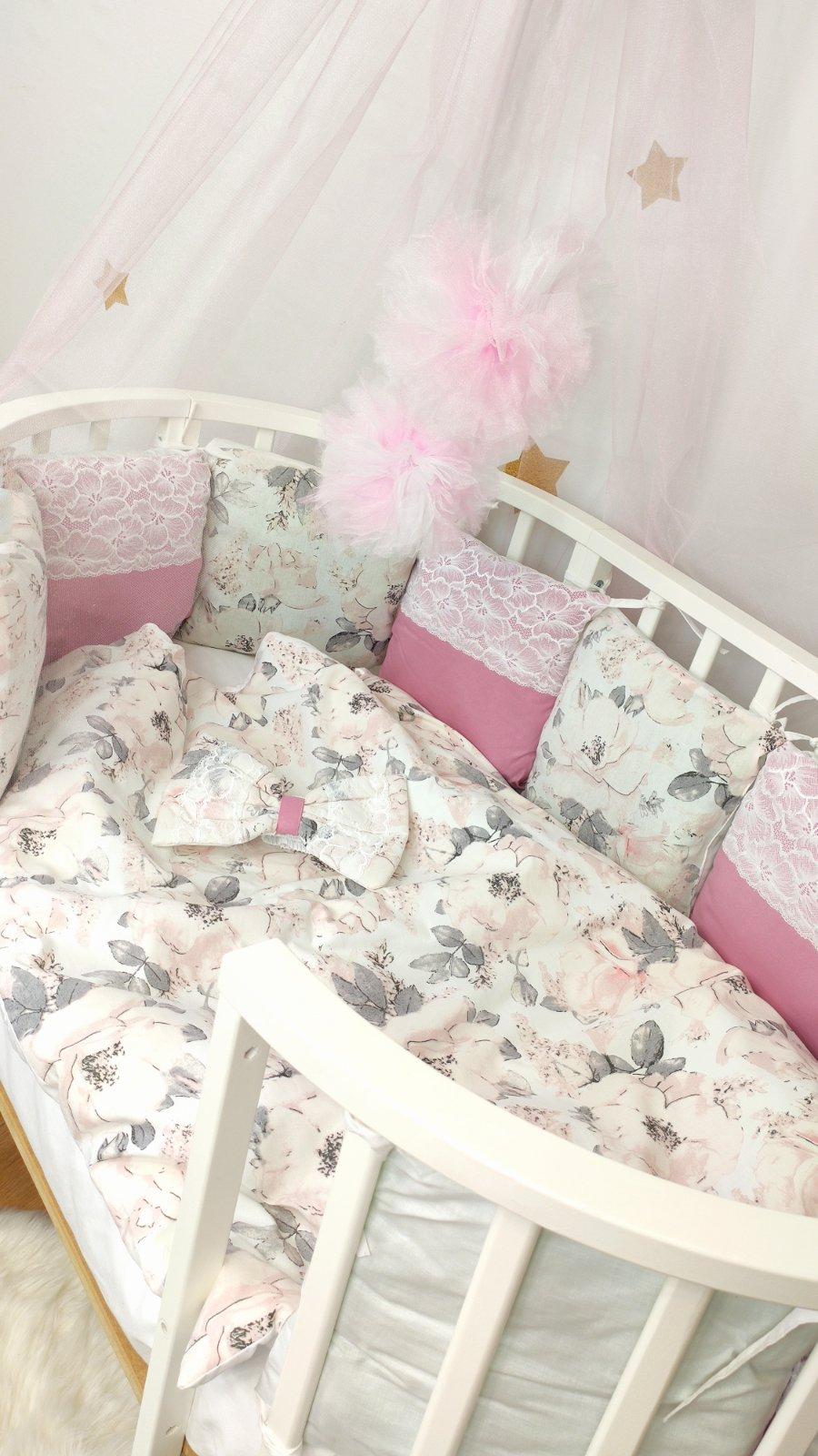 Набір постільного в ліжечко Прованс рожевий (Т00074), фото №5 Набір постільного в ліжечко Прованс рожевий (Т00074), фото №5