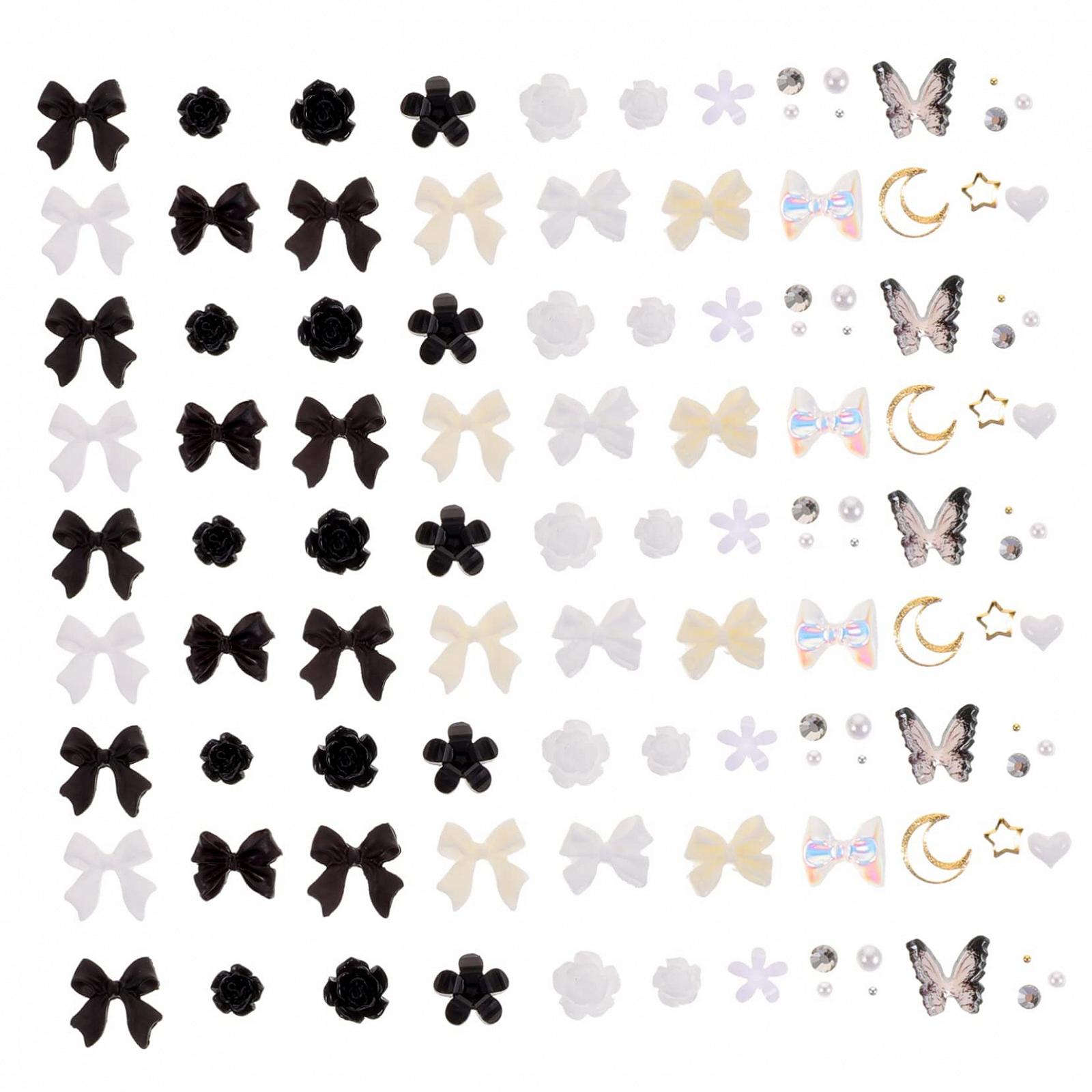 Стрази COHEALI в коробці, різнокольорові, для манікюру, рукоділля та креативного дизайну нігтів, фото №7