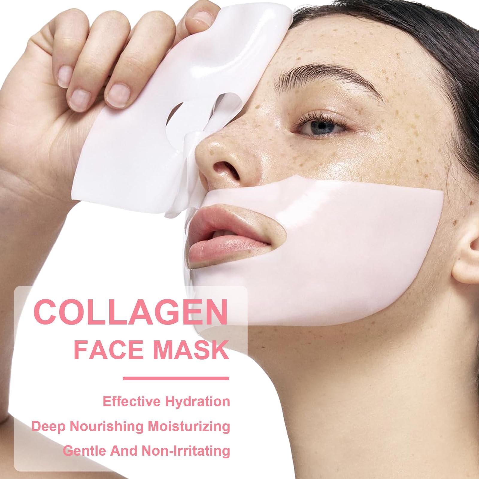 Маска с коллагеном Organic, ночная, для лица, глубокое увлажнение, повышение упругости (4 шт в упаковке), фото №6