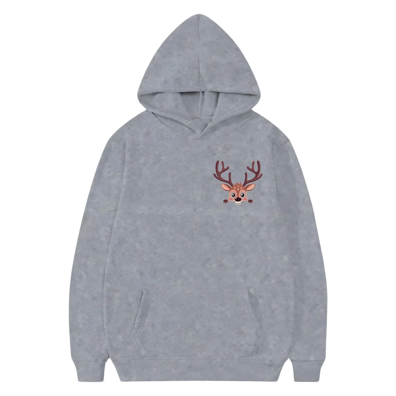 Толстовка для мальчиков, 164, Худи, с длинными рукавами, мягкая, с рождественским принтом, милый пуловер, одежда для, фото №2