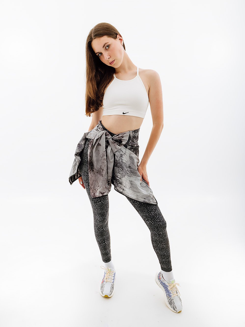 Топ Nike W NK INDY SMLS RIB BRA L, фото №4