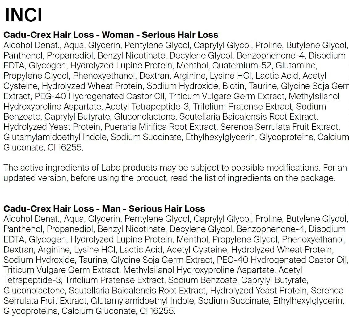 Засіб проти випадіння волосся Cadu-Crex Advanced для жінок 40 флаконів x 3.5 мл, фото №2