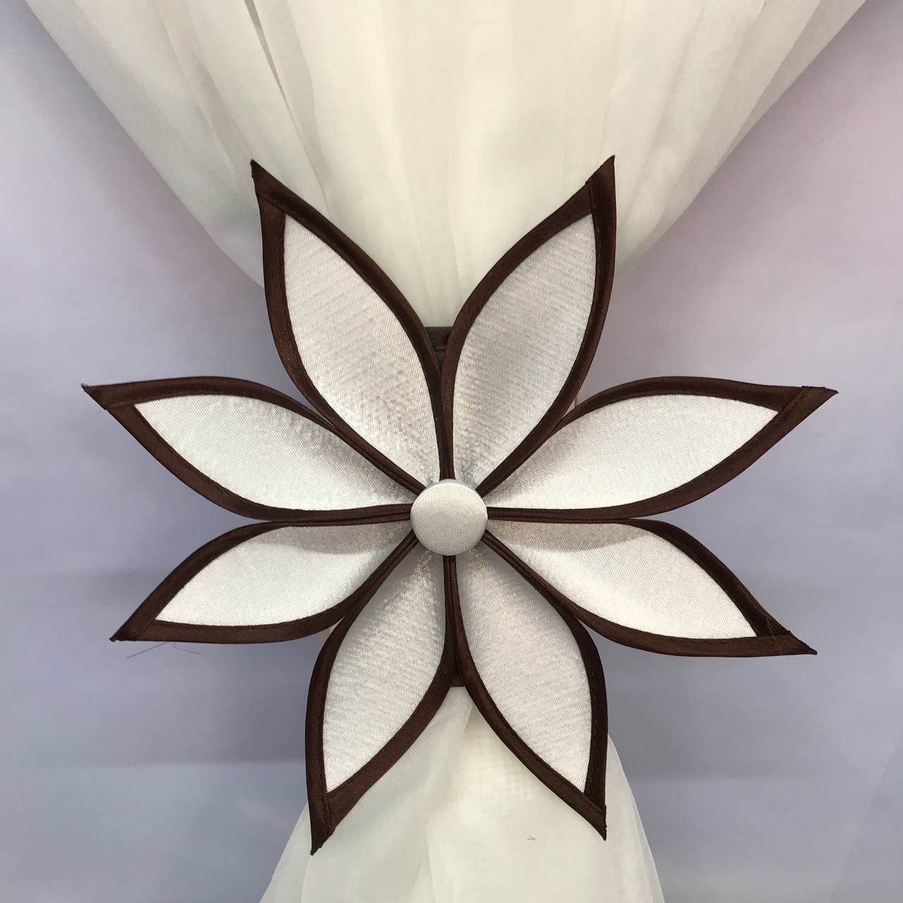 Короткая тюль в детскую ALBO 200x160 cm Шоколад (KU-176-14), фото №5