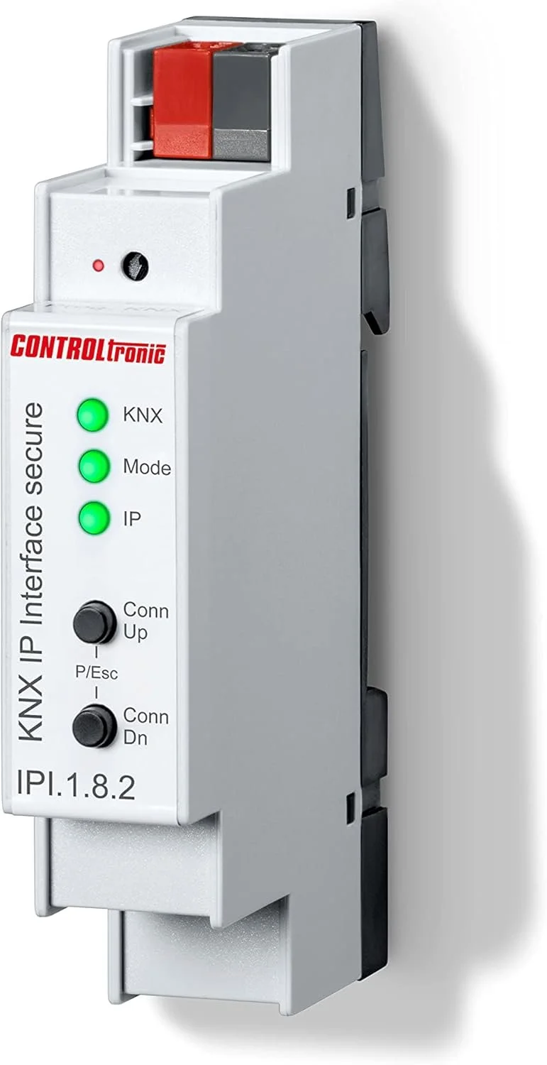 IP-Інтерфейс захищений CONTROLtronic KNX (IPI.1.8.2) Сірий, фото №1