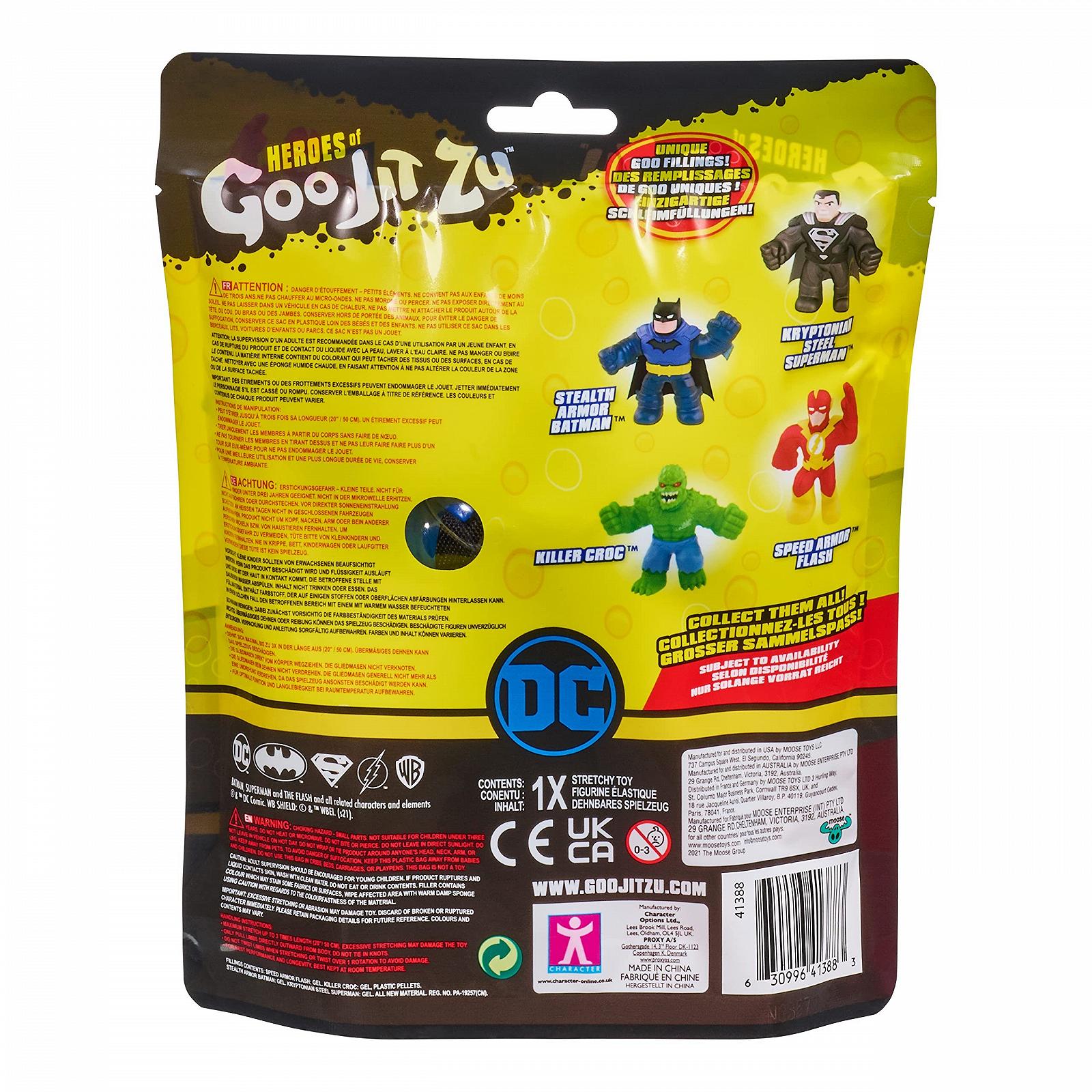 Фігурка Екшн Heroes of Goo Jit Zu DC Hero Pack - Super Stretchy Batman в камуфляжі 6.3 см, фото №6