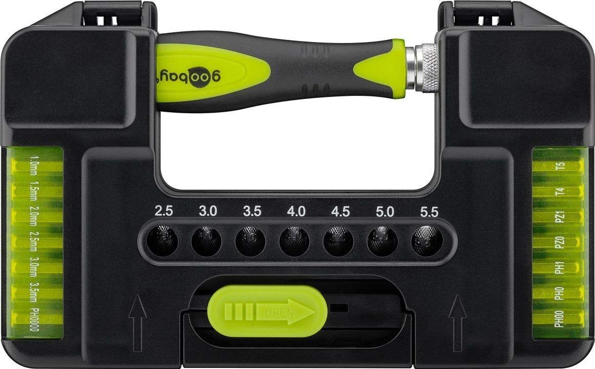 Набір Goobay 74003 37-Детальний Прецизійний Викрутка для Прецизійного Загвинчування, фото №4 Набір Goobay 74003 37-Детальний Прецизійний Викрутка для Прецизійного Загвинчування, фото №4