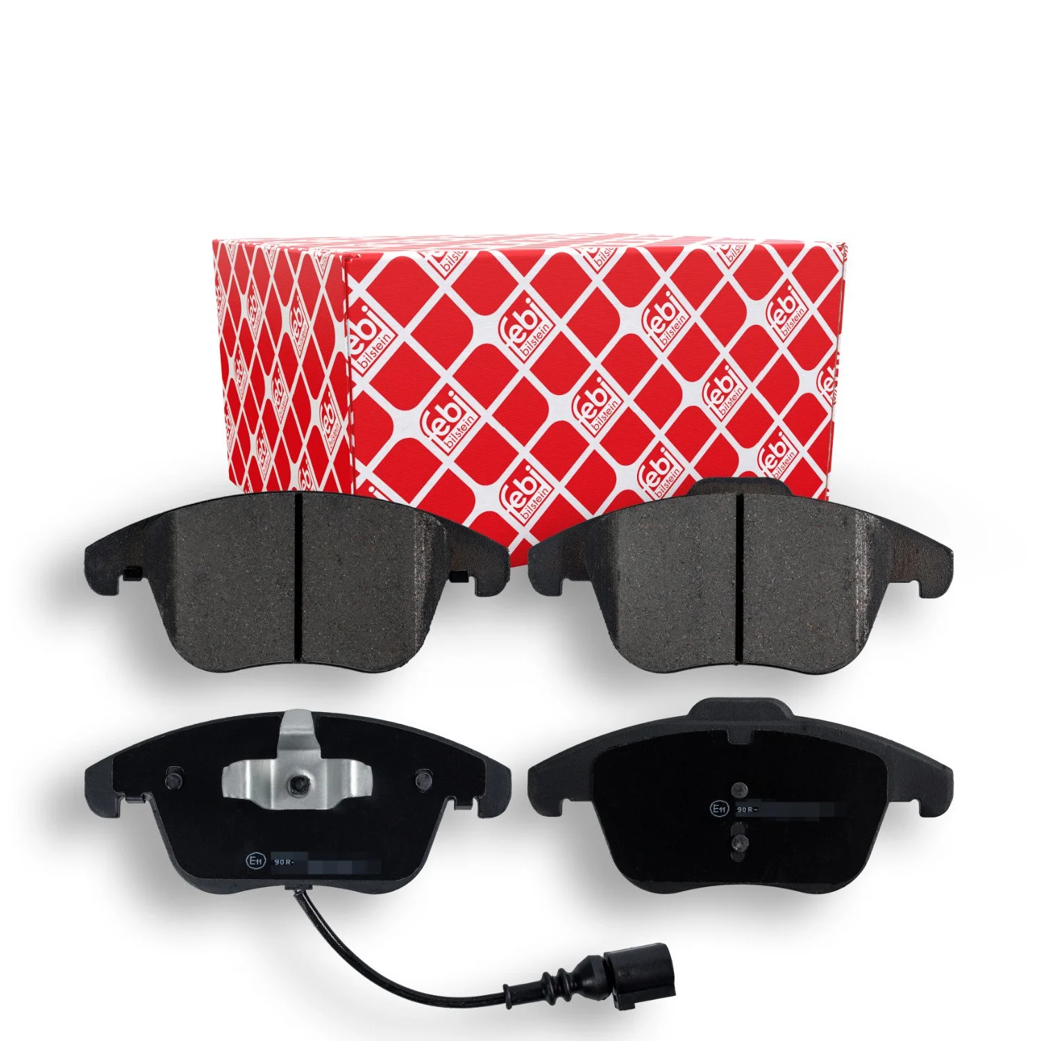 Комплект тормозных колодок FEBI BILSTEIN 16760 для AUDI SEAT VW передний мост, фото №1