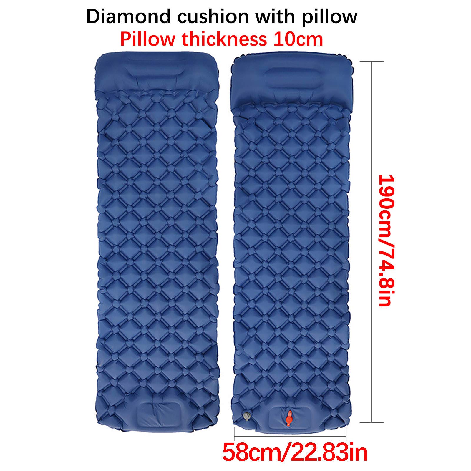 Муиум Надувной Спальный Коврик Одинарный Ультралегкий Влагозащитный, фото №2 Муиум Надувной Спальный Коврик Одинарный Ультралегкий Влагозащитный, фото №2