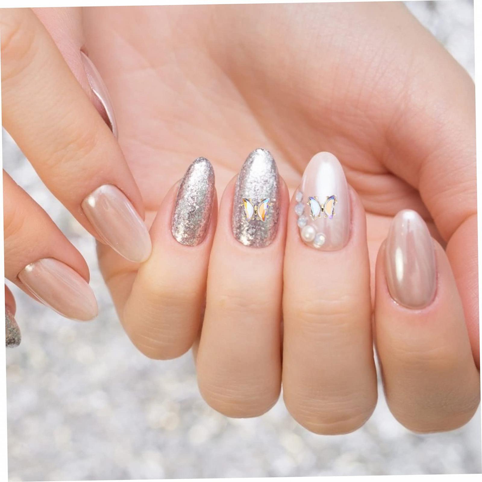 Украшения для ногтей Бабочки Mikinona 12 шт., фото №7