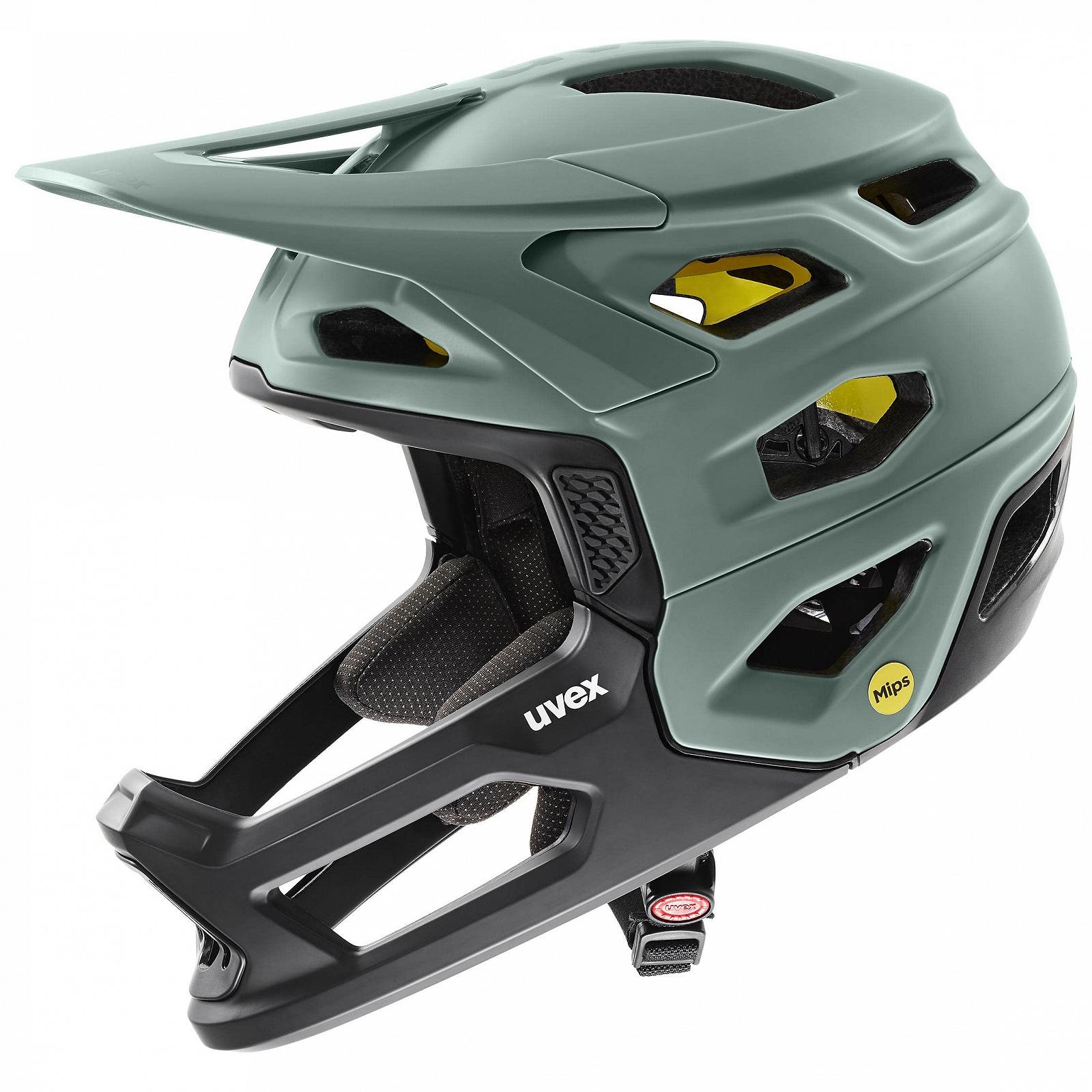 Шлем MTB uvex revolt MIPS 57-61 см Moss Green-Black Matt, фото №1
