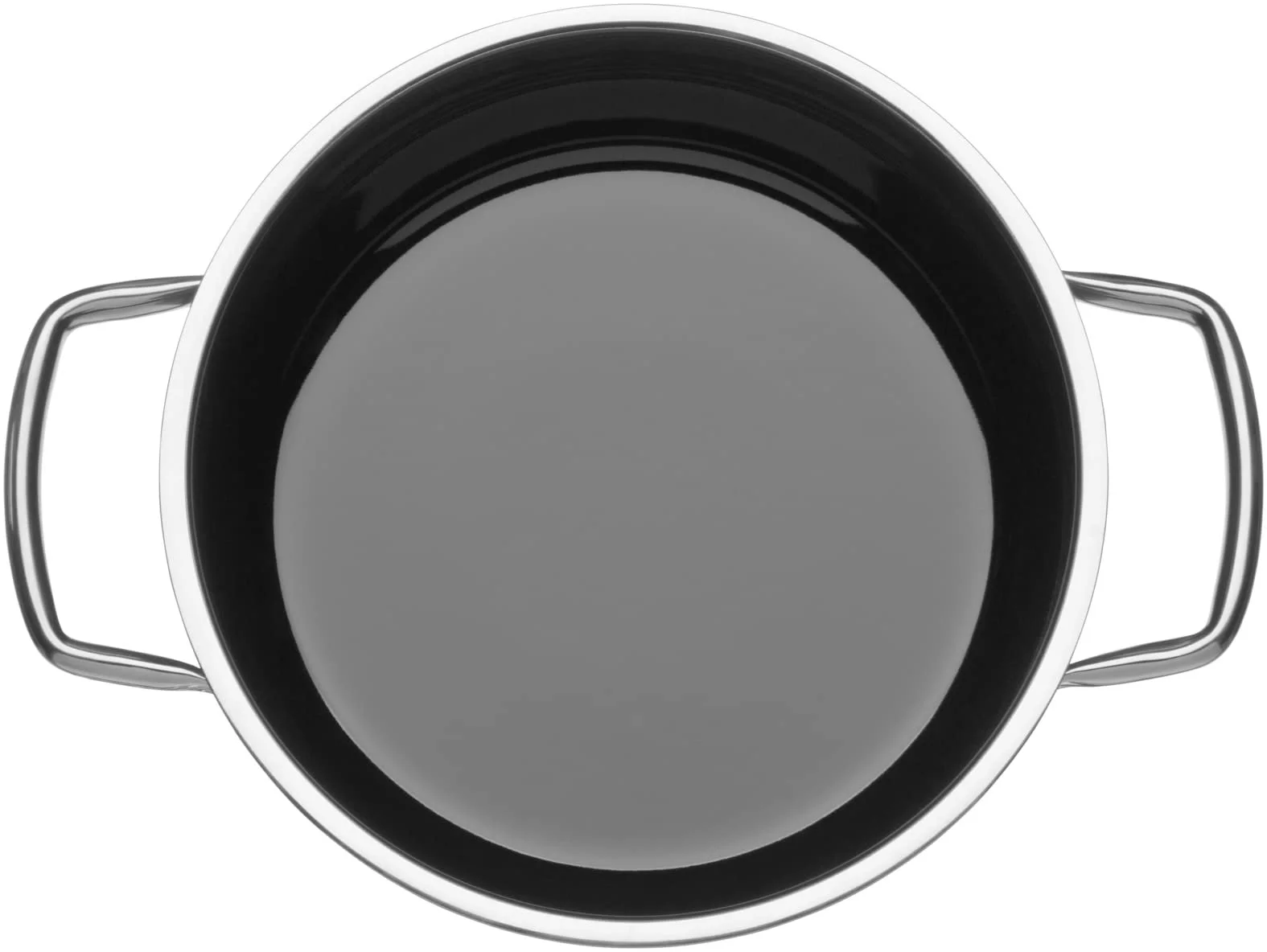 Каструля WMF Fusiontec Mineral 20 см 3,7 л зі скляною кришкою керамічна стійка до подряпин Сіра, фото №5