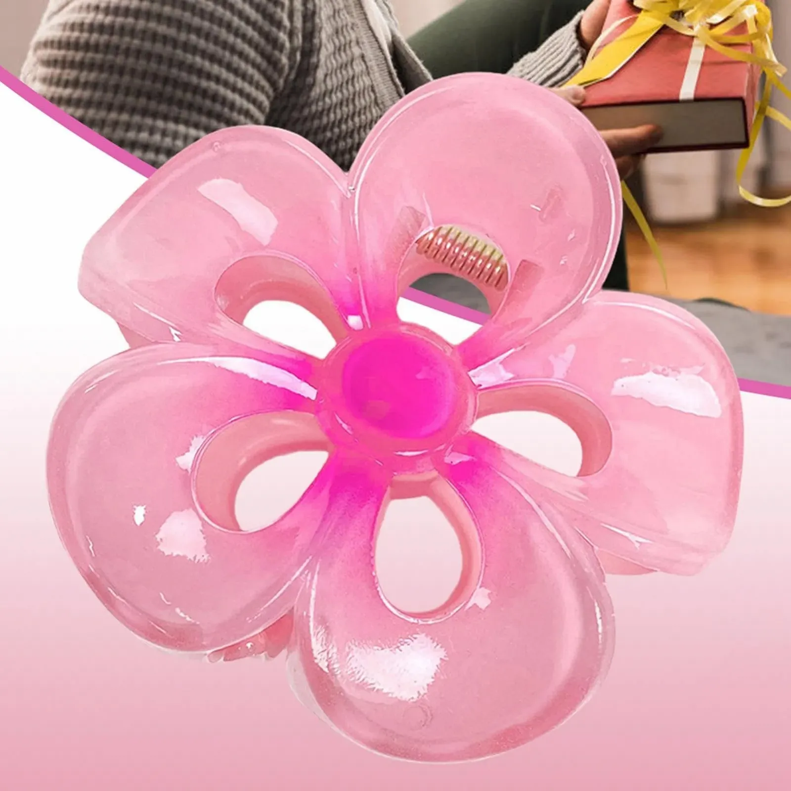 Заколка для волосся Квітка Акрилові Шпильки для волосся, фото №3 Заколка для волосся Квітка Акрилові Шпильки для волосся, фото №3