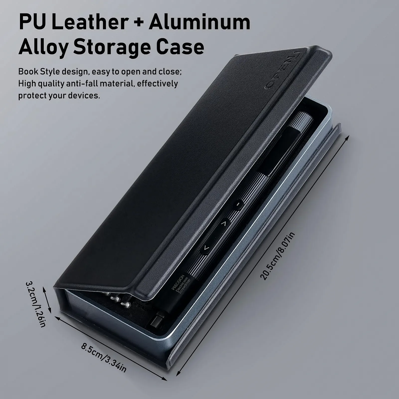 Набор мини электрических отверток Soleilwear 38 в 1 3 передачи крутящего момента для ремонта телефона, ноутбука, камеры, часов, фото №6