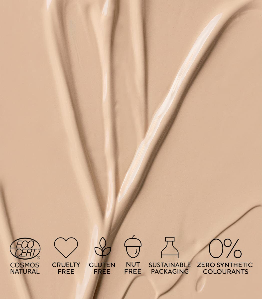 Тональный крем MÁDARA Skinonym Semi-Matte Peptide 20 IVORY 30 мл, фото №3 Тональный крем MÁDARA Skinonym Semi-Matte Peptide 20 IVORY 30 мл, фото №3