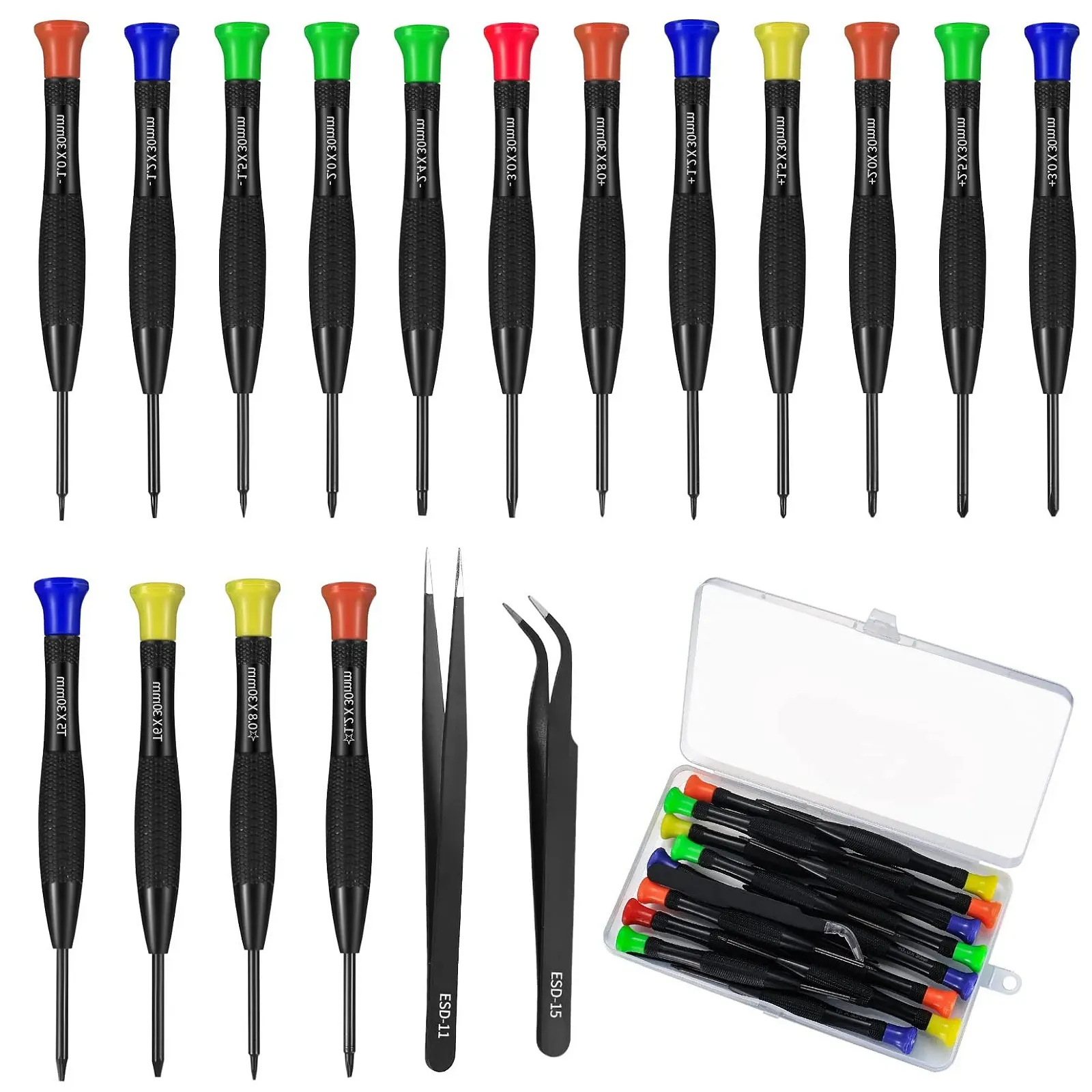 Набір викруток Magnetic 18 шт. прецизійний, фото №1