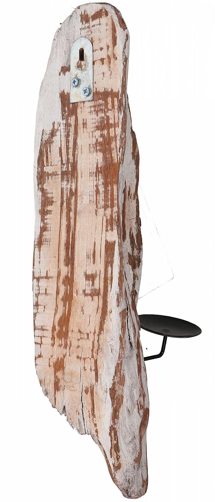 Подсвечник GURU SHOP Driftwood настенный кремово-белый 30 х 10 х 8 см, фото №3 Подсвечник GURU SHOP Driftwood настенный кремово-белый 30 х 10 х 8 см, фото №3