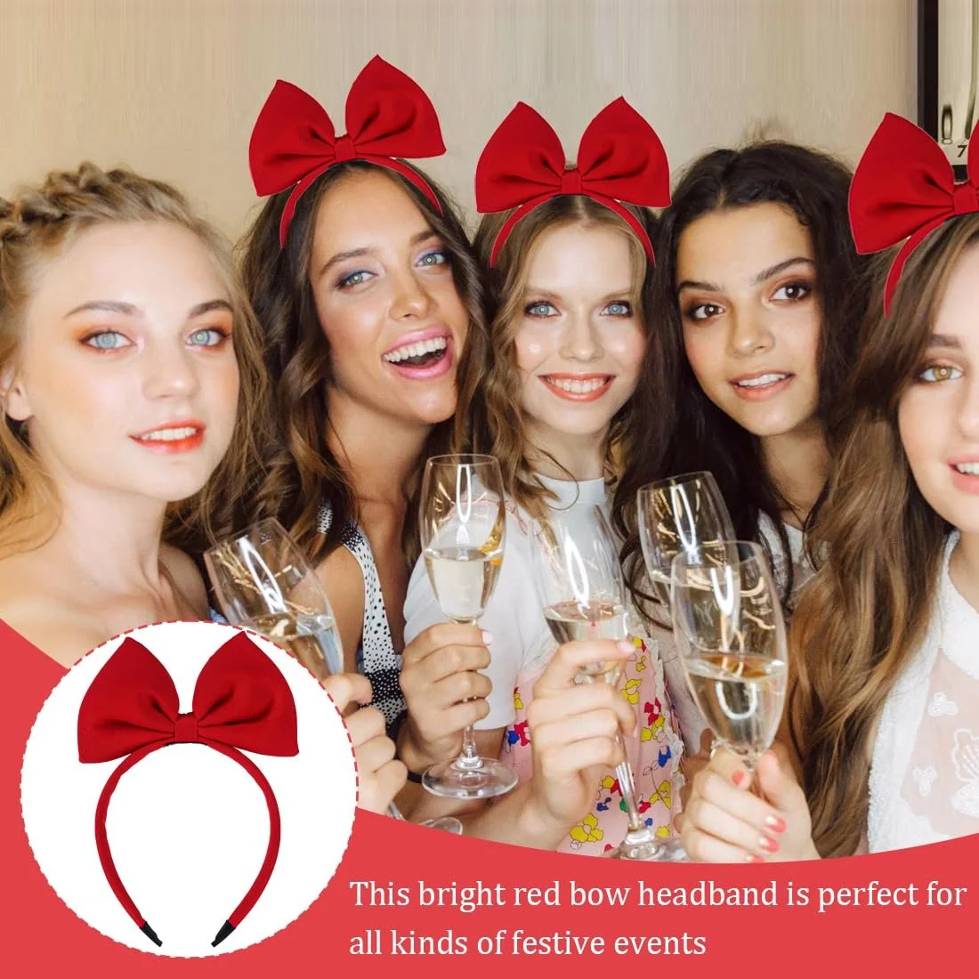 Обруч на голову Бант, фото №4