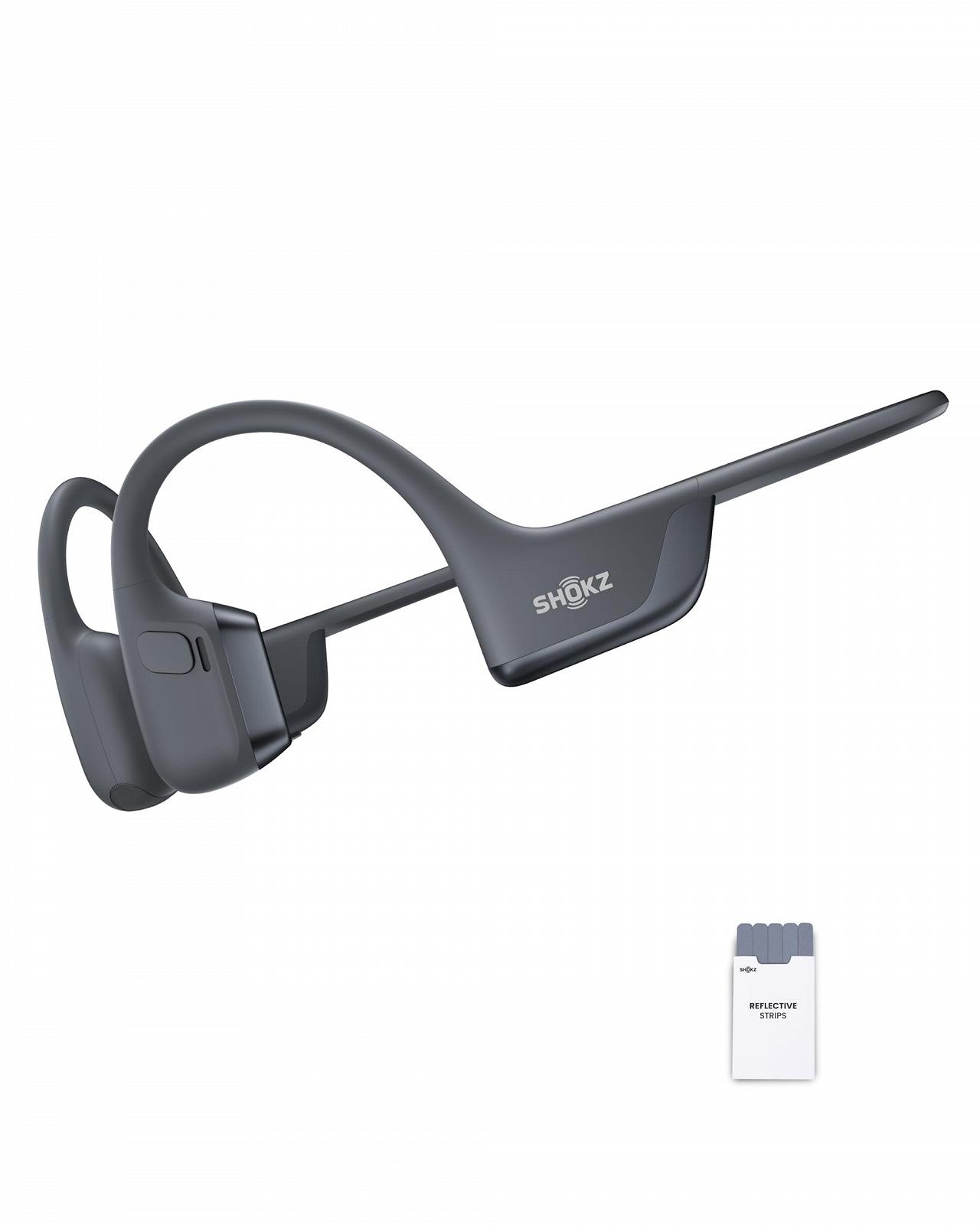 Навушники спортивні кісткової провідності SHOKZ OpenRun Pro 2 Bluetooth 5.3, мікрофон з шумопоглинанням, IP55, 12 годин відтворення, USB-C, світловідбивачі, фото №1