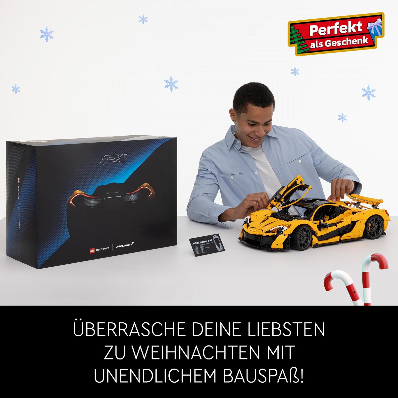 Конструктор LEGO Technic McLaren P1 Super Sports Car Set for Adults 42172, фото №9