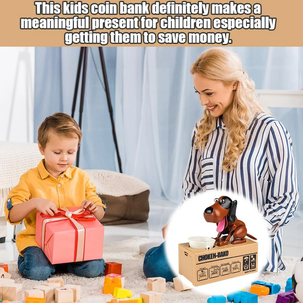 Скарбничка Hungry Dog Puppy інтерактивна, фото №6