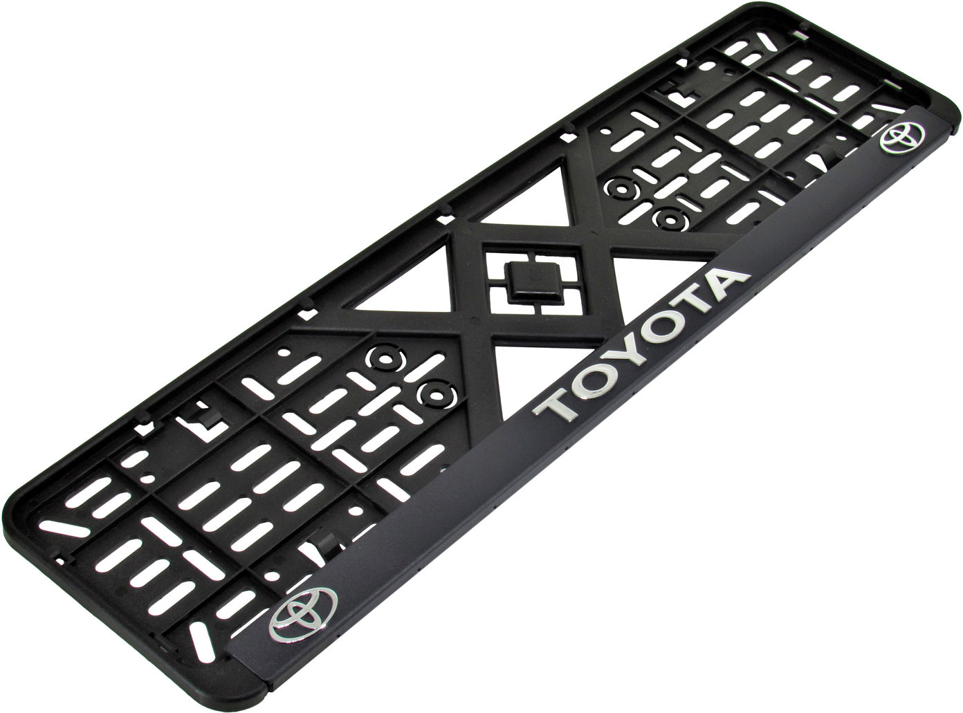 Рамка номерного знаку Bi-Plast обємні букви Toyota BP-289, фото №1