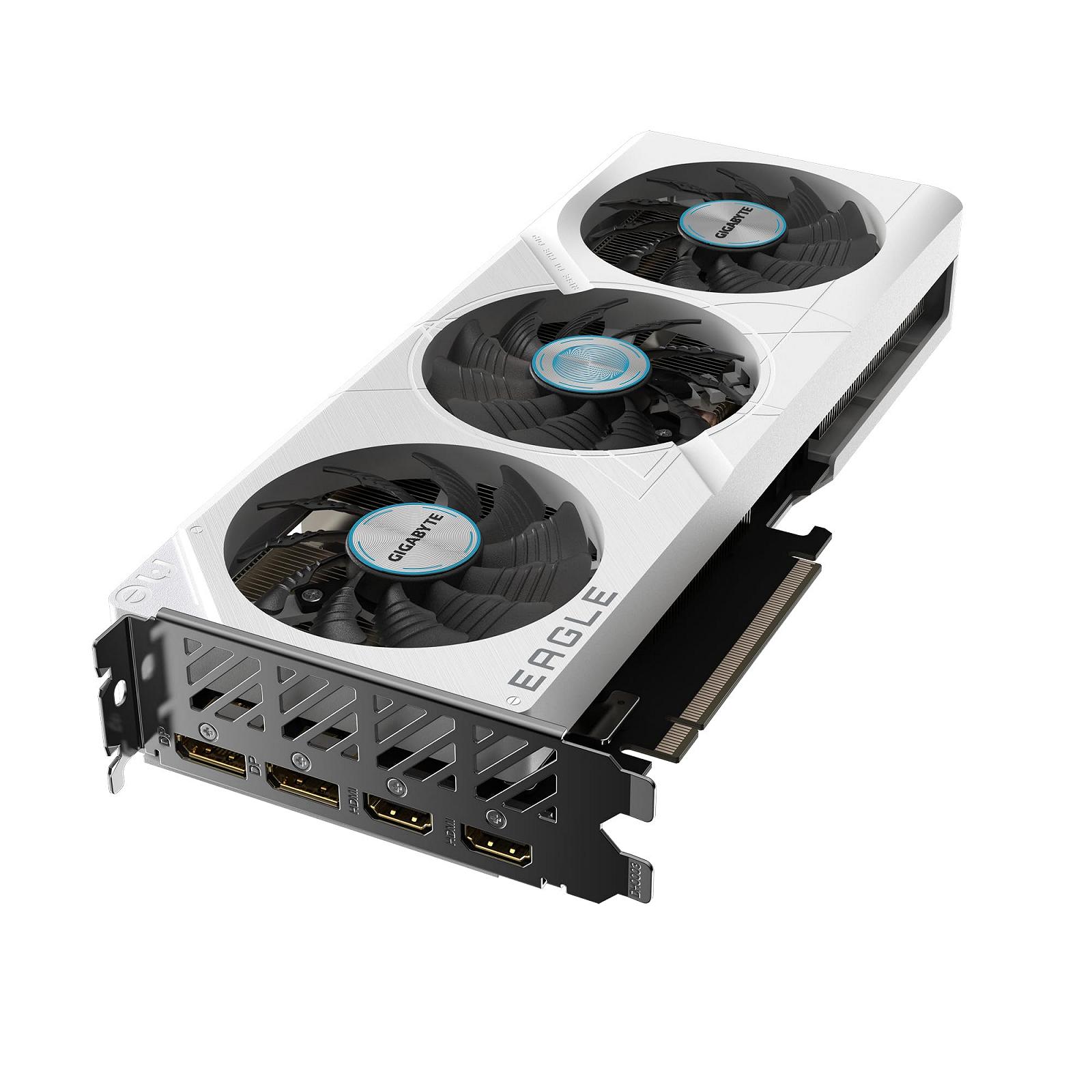 Gigabyte GeForce RTX 4060 Ti Eagle OC 8G 3 вентилятора WINDFORCE 8 ГБ 128-бит GDDR6 GV-N406TEAGLEOC-8GD, фото №6